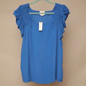 Maeve sz 16 NWT flutter sleeve top
